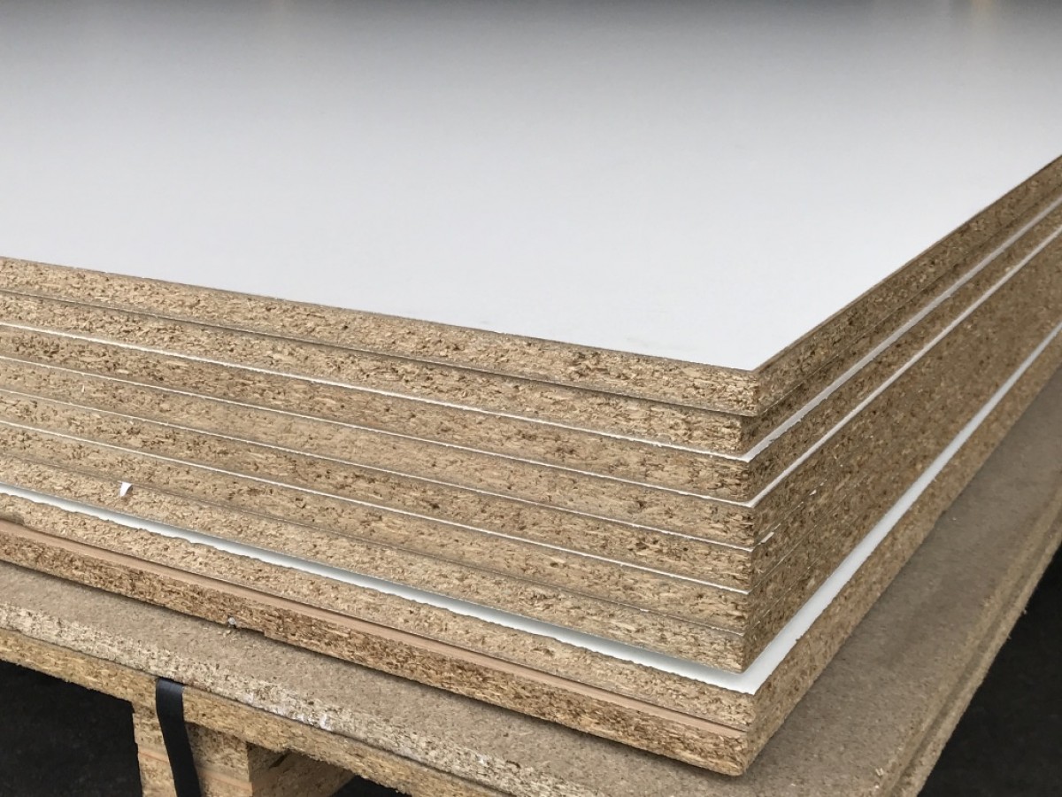 Superpan melaminado blanco